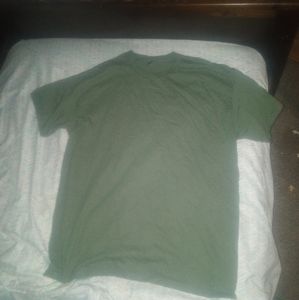 Blank army green T-shirts